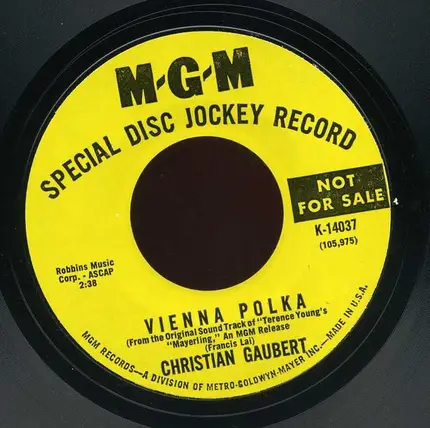 Christian Gaubert - Theme From 'Mayerling' / Vienna Polka