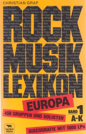 Christian Graf - Rockmusik - Lexikon Europa Band 1 A-K