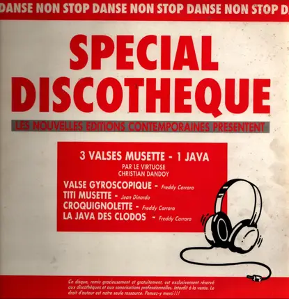 Christian Dandoy - Spécial Discothèque