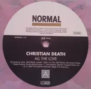 LP - Christian Death - All The Love All The Hate (Part One: All The Love) - Pink Marbled