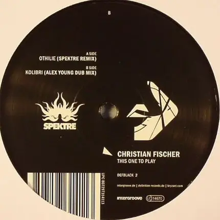 CHRISTIAN FISCHER - THIS ONE TO PLAY