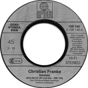7inch Vinyl Single - Christian Franke - Daniela