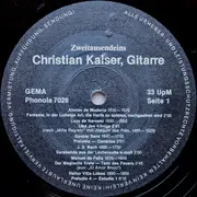 LP - Christian Kaiser - Musik Aus Fünf Jahrhunderten Vol.2