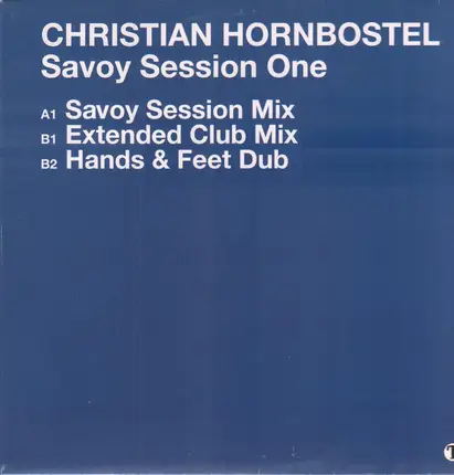 Christian Hornbostel - Savoy Session One