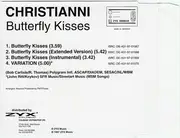 CD Single - Christianni - Butterfly Kisses