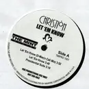 12inch Vinyl Single - Christión - Let 'Em Know - Promo