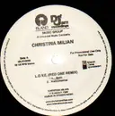 12inch Vinyl Single - Christina Milian - L.O.V.E. (Red One Remix) - PROMO