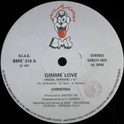 12inch Vinyl Single - Christina - Gimme Love