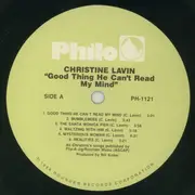 LP - Christine Lavin - Good Thing He Can't Read My Mind