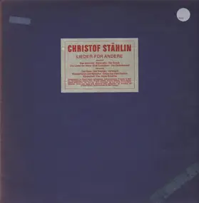 Christof Stählin - Lieder Für Andere