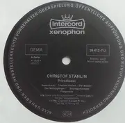 LP - Christof Stählin - Privatlieder - Gatefold