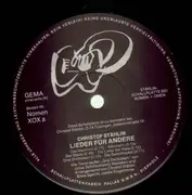 LP - Christof Stählin - Lieder Für Andere - chanson folk private