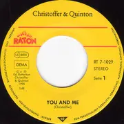 7inch Vinyl Single - Christoffer & Quinton - You And Me