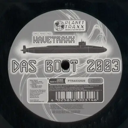Christoph Menzi Pres. Wavetraxx - Das Boot 2003