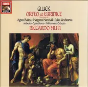 Double LP - Christoph Willibald Gluck — Agnes Baltsa , Margaret Marshall , Edita Gruberova , The Ambrosian Oper - Orfeo Ed Euridice (Wiener Fassung 1762) - LP box , with libretto and booklet