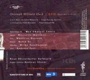 CD-Box - Gluck - Ezio. Opera Seria In Tre Atti (Prager Fassung Von 1750) - Slipcase + Libretto