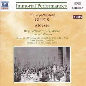 Christoph Willibald Gluck - Alceste Panizza (Bampton, Maison, Warren)