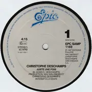 12inch Vinyl Single - Christophe Deschamps - Juste Une Fois