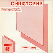 LP - Christophe - J'l'ai Pas Touchée - Limited Edition