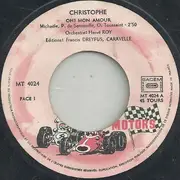 7inch Vinyl Single - Christophe - Oh ! Mon Amour