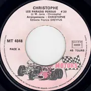 7inch Vinyl Single - Christophe - Les Paradis Perdus