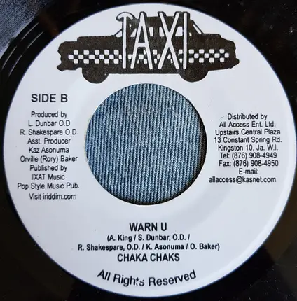 Christopher / Chaka Chaks - Let Me Know / Warn U