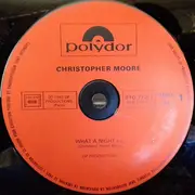 12inch Vinyl Single - Christopher Moore - What A Night