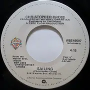 7inch Vinyl Single - Christopher Cross - Sailing