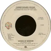 7inch Vinyl Single - Christopher Cross - Think Of Laura / Words Of Wisdom