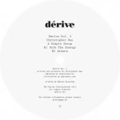 Christopher Rau - Dérive Vol.4