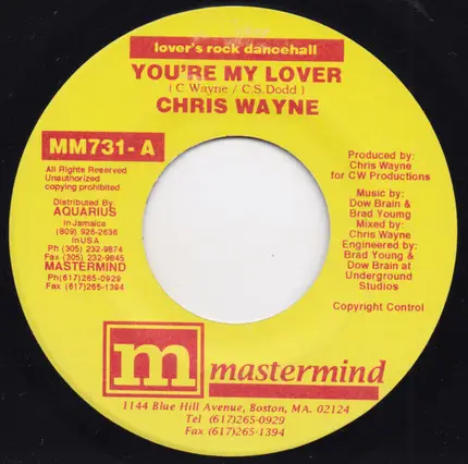 Chris Wayne - You're My Lover / You're My Lover (Remix)