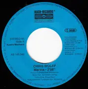 7inch Vinyl Single - Chris Wolff - Marina