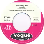 7inch Vinyl Single - Chris Andrews - Yesterday Man