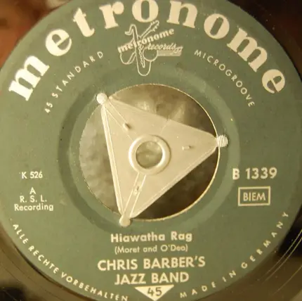 Chris Barber's Jazz Band - Hiawatha Rag