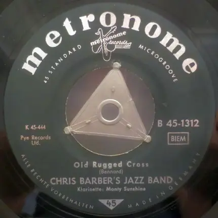 Chris Barber's Jazz Band - Old Rugged Cross / When You And I Were Young, Maggie