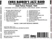 CD - Chris Barber's Jazz Band - The Original Copenhagen Concert, Odd Fellow Palaeet, 1954