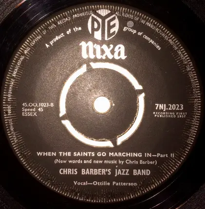 Chris Barber's Jazz Band - When The Saints Go Marching In