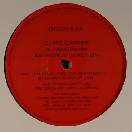 Chris Carter - Panorama / World In Action