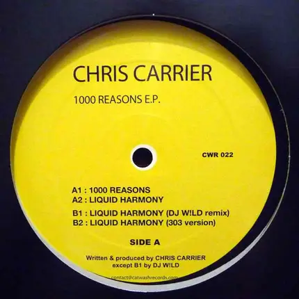 Chris Carrier - 1000 Reasons E.P.
