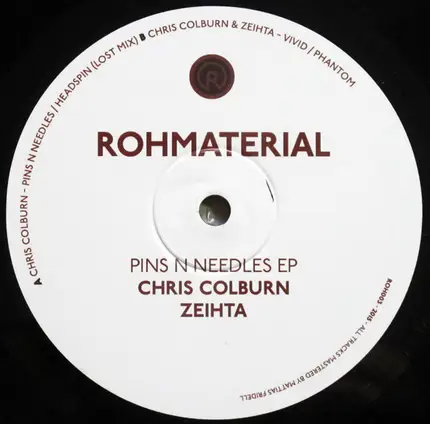 Chris Colburn / Zeihta - Pins N Needles EP