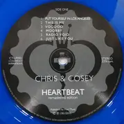12inch Vinyl Single - Chris & Cosey - Heartbeat - still sealed, blue