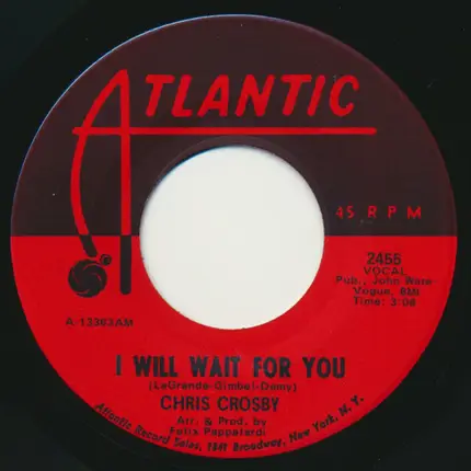 Chris Crosby - Hippie Lullaby / I Will Wait For You