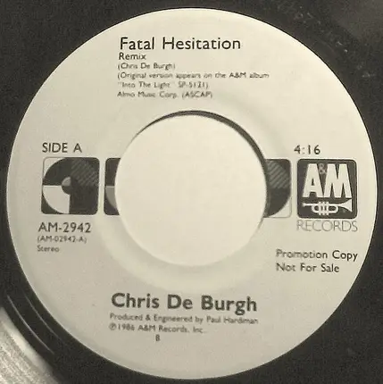 Chris De Burgh - Fatal Hesitation (Remix)