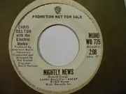 7inch Vinyl Single - Chris Delton With The Electric Modes - Nightly News