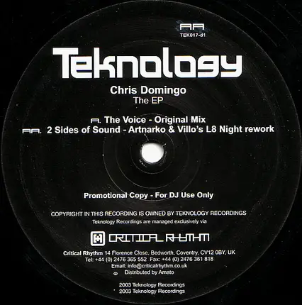 Chris Domingo - The EP - Disc 1