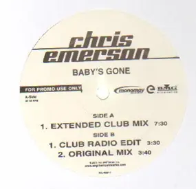 Chris Emerson - Baby's Gone