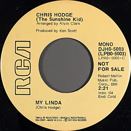 Chris Hodge - My Linda