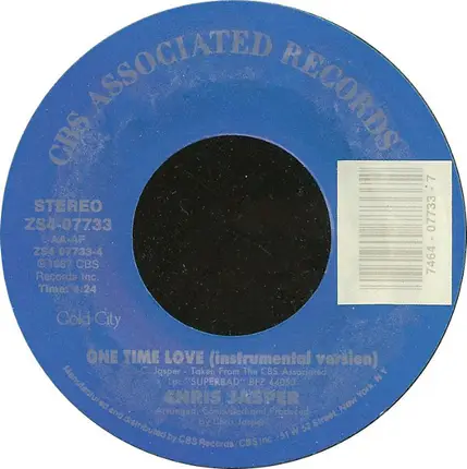 Chris Jasper - One Time Love