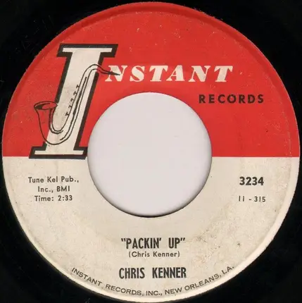 Chris Kenner - A Very True Story / Packin' Up