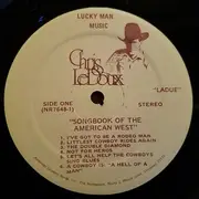 LP - Chris LeDoux - Songbook Of The American West